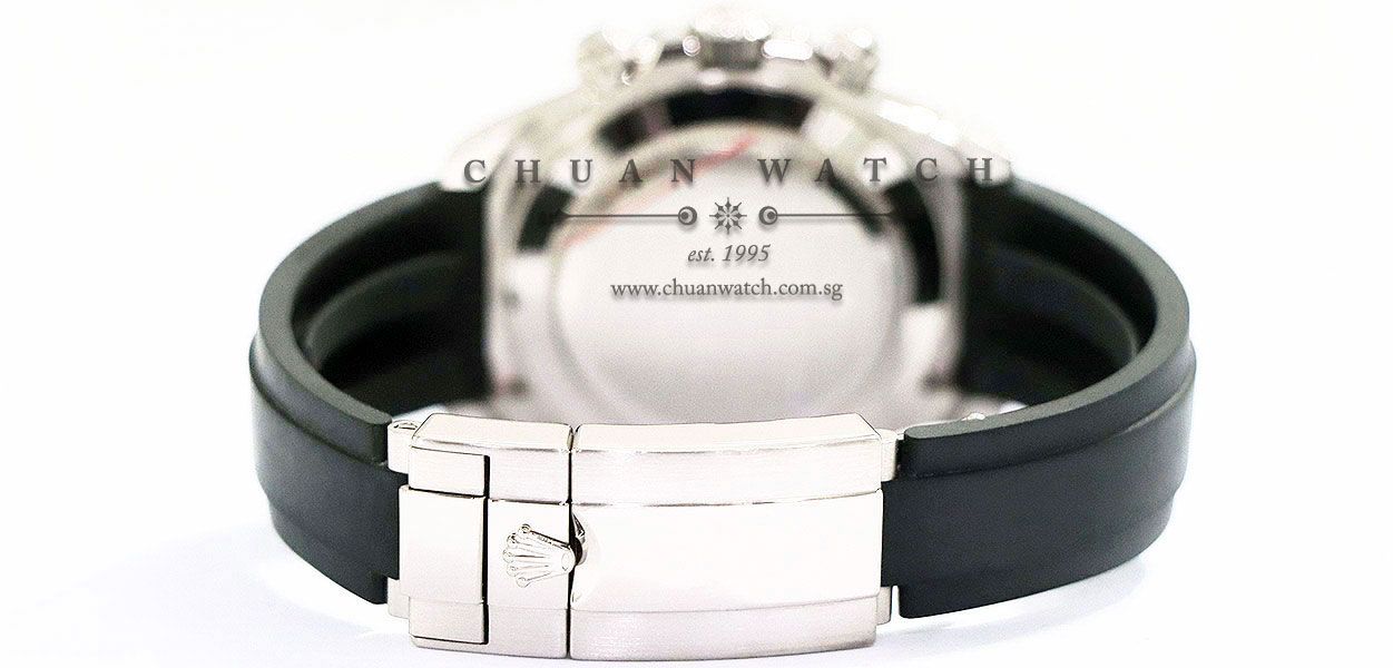 Rolex Cosmograph Daytona White Gold 116519LN Black Diamonds - Image 4