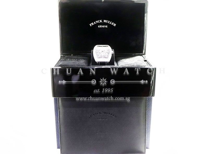 Franck Muller Vanguard Dragon King Steel Custom Pave-Set Diamonds V 45 SC DT AC NR - Limited Edition of 188 Pieces Only - Image 5