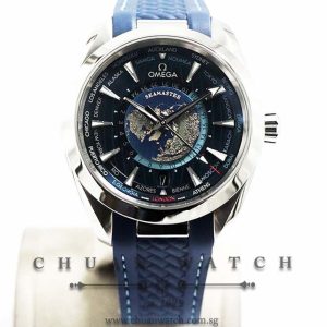 Omega Seamaster Aqua Terra 150M Co-Axial Master Chronometer GMT Worldtimer 43mm 220.12.43.22.03.001
