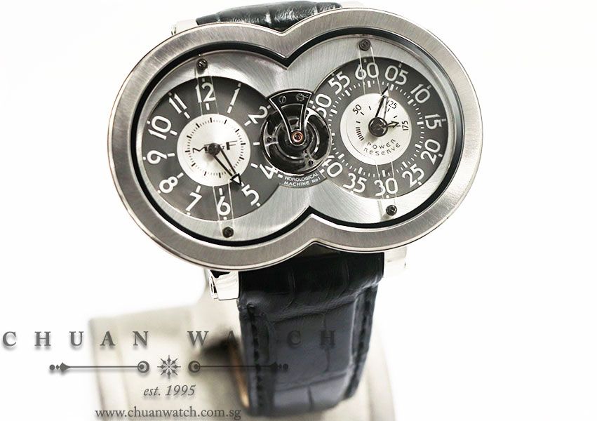 MB&F Horological Machine No.1 HM1 Tourbillon White Gold 10.T41WL.S - Image 3