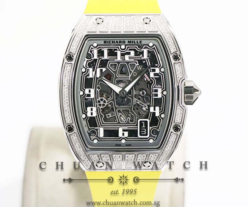 Richard Mille RM67-01 White Gold Top Diamonds