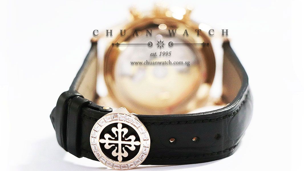 Patek Philippe Annual Calendar Flyback Chronograph Rose Gold 40.5mm 5961R-010 - Image 2