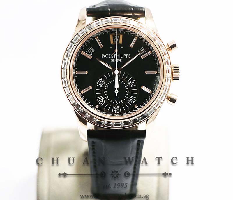 Patek Philippe Annual Calendar Flyback Chronograph Rose Gold 40.5mm 5961R-010