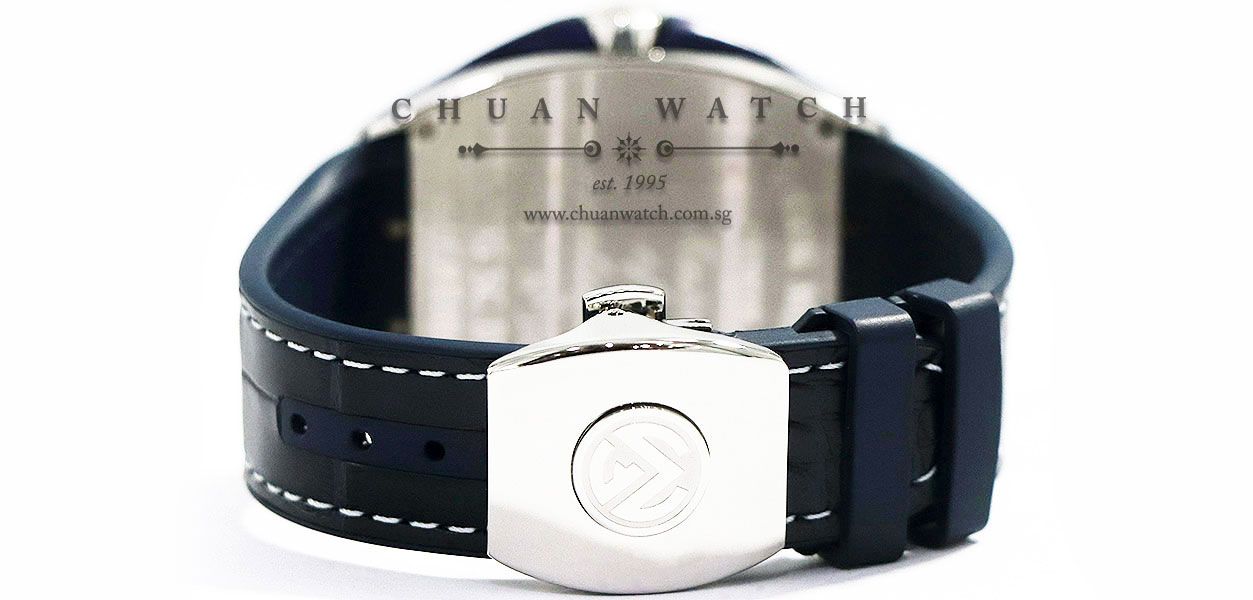 Franck Muller Vanguard Yachting Steel Blue V 45 SC DT AC BL - Image 2