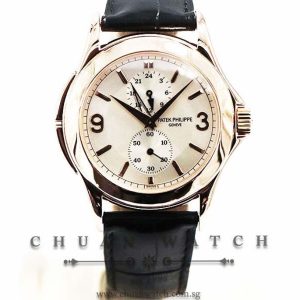 Patek Philippe Calatrava Travel Time Rose Gold 37mm 5134R-011 - Discontinued