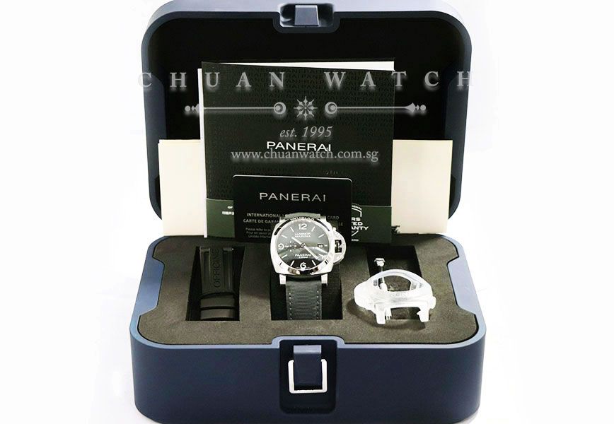 Panerai Luminor Marina 1950 3-Days Grigio Roccia eSteel 44mm Pam 1358 X - Image 3