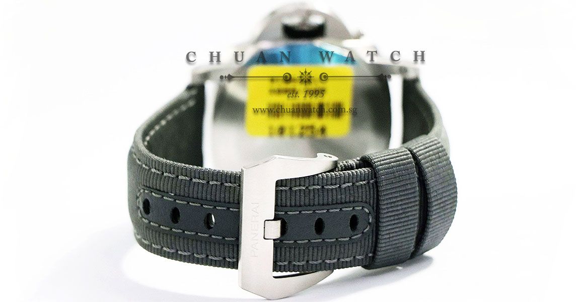 Panerai Luminor Marina 1950 3-Days Grigio Roccia eSteel 44mm Pam 1358 X - Image 2