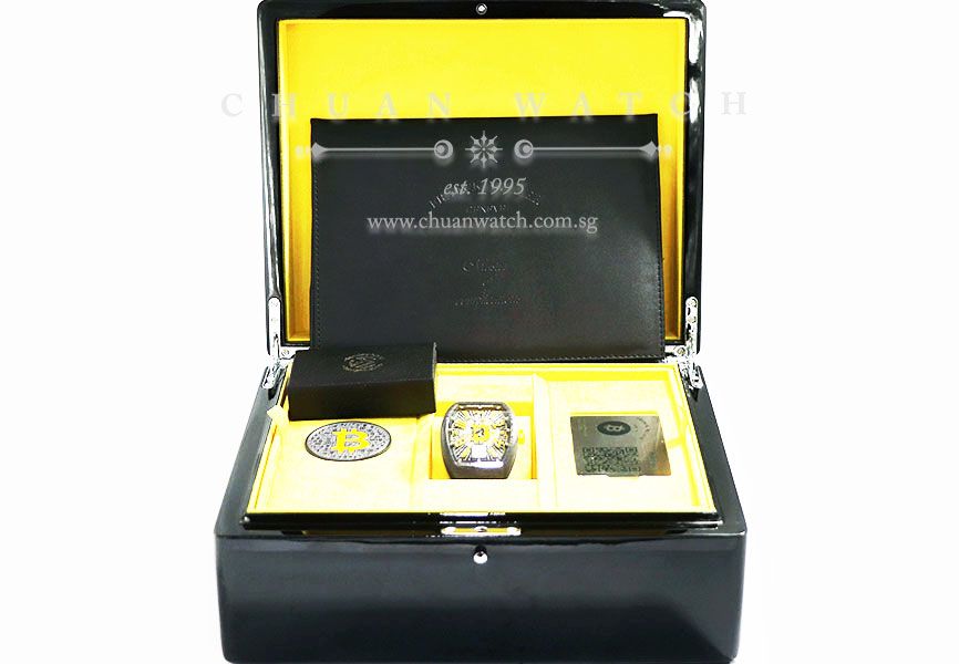 Franck Muller Vanguard Encrypto Nakamoto Carbon V 45 SC BTC LTD NKM CARBON JA - Limited Edition of 100 Pieces Only - Image 3