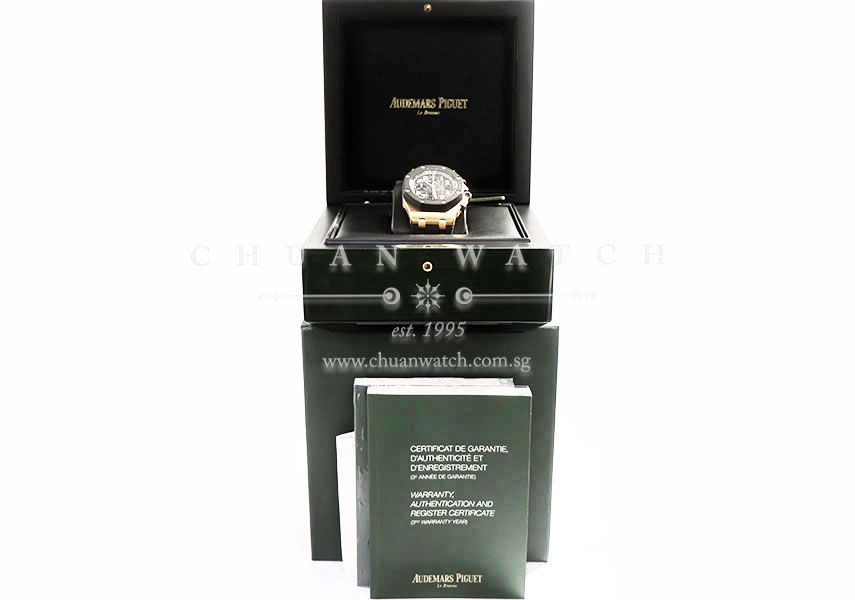 Audemars Piguet Royal Oak Offshore Rubber Clad Rose Gold 42mm 26178OK - Discontinued - Image 3