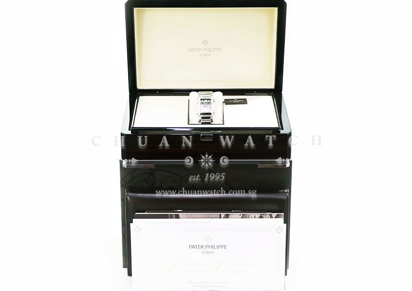 Patek Philippe Ladies Twenty~4 Quartz 4910/1200A-011 Olive Green - Image 3