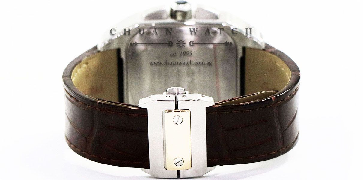 Cartier Santos 100 XL Chronograph Two-Tone W20091X7 - Discontinued - Image 2