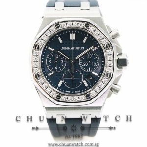 Audemars Piguet Ladies Royal Oak Offshore Steel 37mm 26231ST Blue
