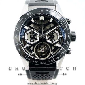 Tag Heuer Carrera Calibre Heuer 02T Tourbillon Chronograph 45mm CAR5A8Y