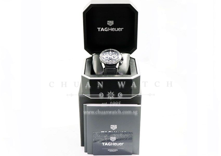 Tag Heuer Carrera Calibre Heuer 02T Tourbillon Chronograph 45mm CAR5A8Y - Image 3