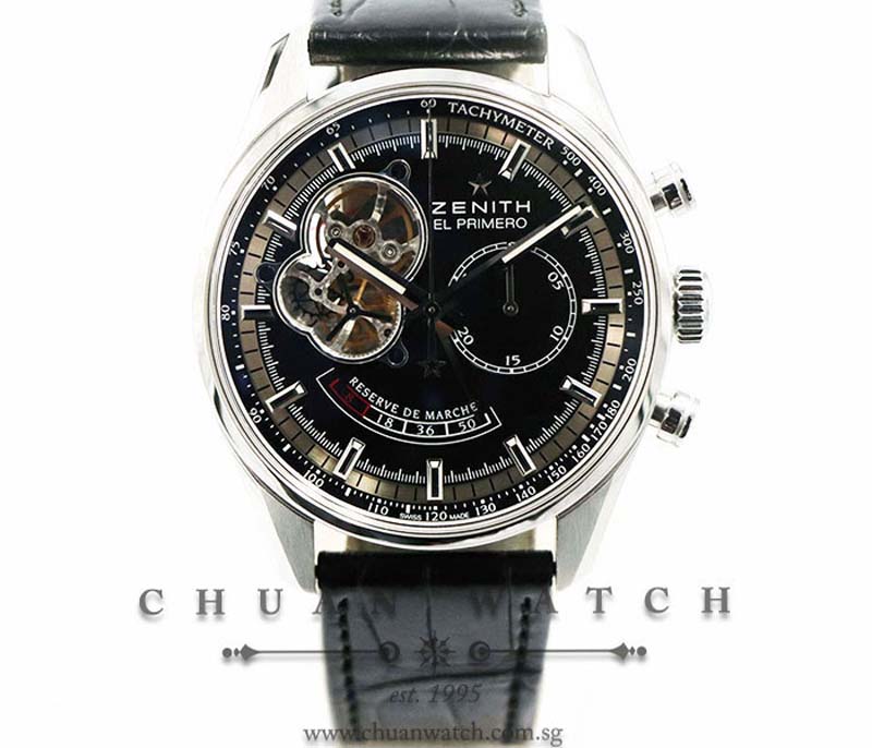 Zenith El Primero Chronomaster Open Power-Reserve 42mm 03.2080.4021/21.C496 - Discontinued
