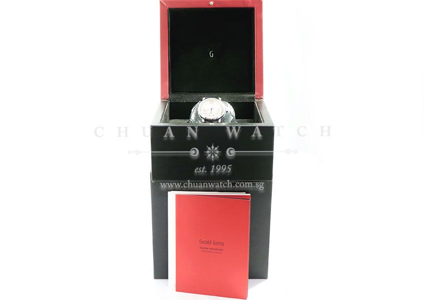 Gerald Genta Retro Sport Jumping Hour 41mm RSP.L.10.469.LB.BA - Discontinued - Image 3