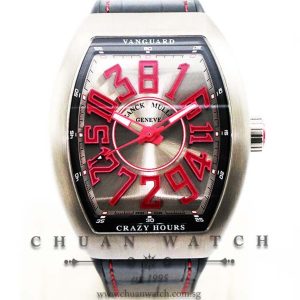 Franck Muller Vanguard Crazy Hours Titanium Ergal V 45 CH TT BR ER