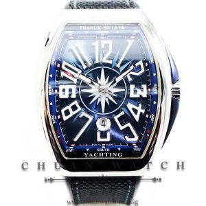 Franck Muller Vanguard Yachting Steel Blue V 45 SC DT AC BL