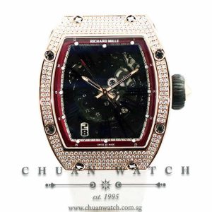 Richard Mille RM023 Rose Gold Full Diamonds - Discontinued