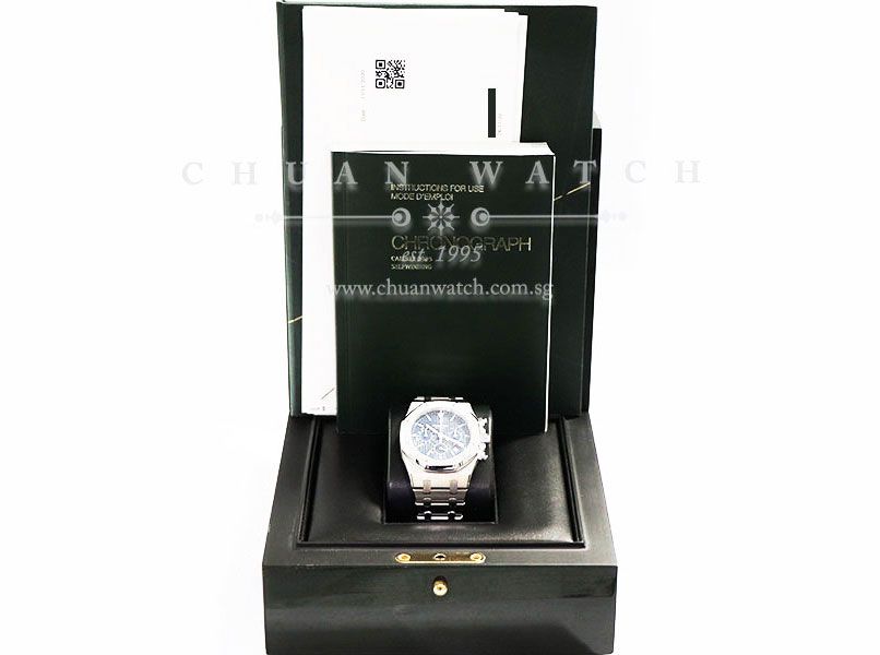Audemars Piguet Royal Oak Chronograph 39mm 25860ST Blue - Discontinued - Image 3