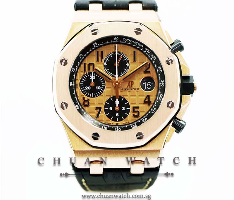 Audemars Piguet Royal Oak Offshore Rose Gold 42mm 26470OR - Discontinued