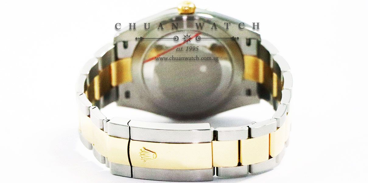 Rolex DateJust 41 Two-Tone 126333 Black Diamonds - Image 2