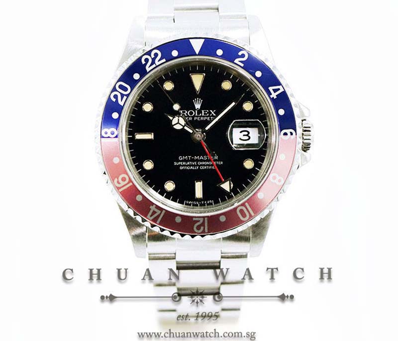 Rolex GMT-Master 16700 Pepsi Tritium - Discontinued