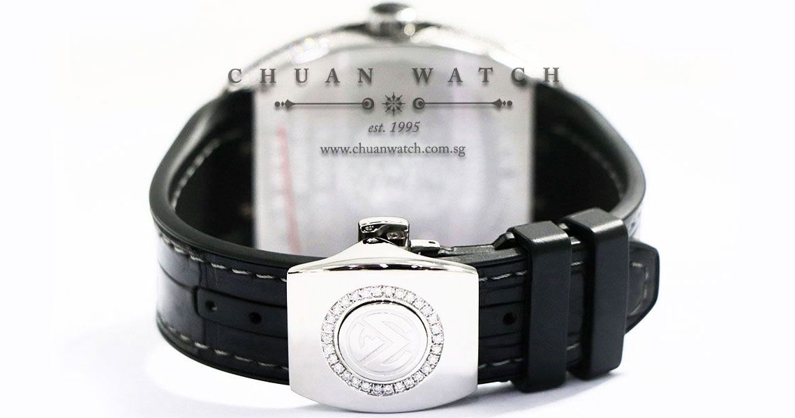 Franck Muller Vanguard Dragon King Steel Black Custom-Set Diamonds V 45 SC DT AC NR - Limited Edition of 188 Pieces Only - Image 2