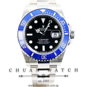 Rolex Submariner Date White Gold 41mm 126619LB Cookie Monster
