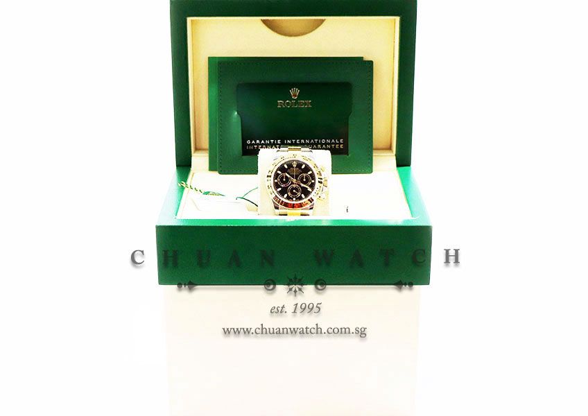 Rolex Cosmograph Daytona Two-Tone 116503 Black Index - Image 3