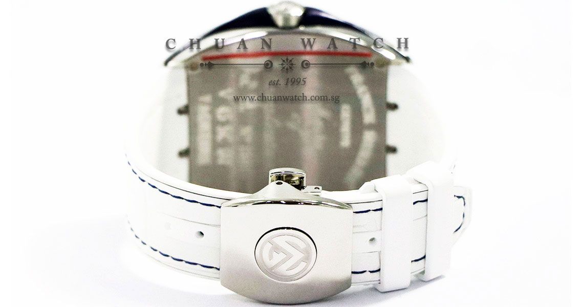 Franck Muller Vanguard Yachting Steel White V 45 SC DT AC BL - Image 2
