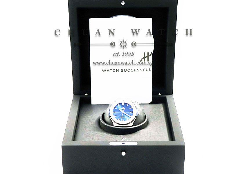 Hublot Classic Fusion Titanium Blue 45mm 511.NX.7170.LR - Image 3