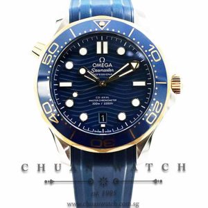 Omega Seamaster Diver 300M Co-Axial Master Chronometer Two-Tone 42mm 210.22.42.20.03.001