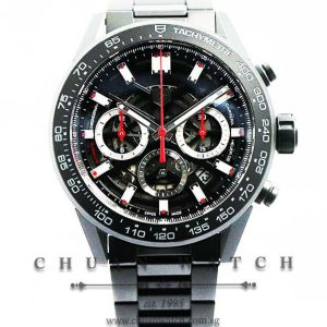 Tag Heuer Carrera Chronograph Calibre Heuer 02 Ceramic 45mm CBG2A90 - Discontinued