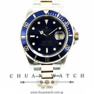 Rolex Submariner Date Two-Tone 16613 Blue - Discontinued