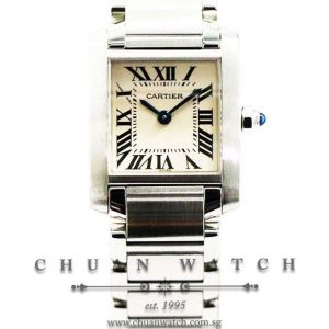 Cartier Ladies Tank Francaise Quartz 20mm 2384 - Discontinued
