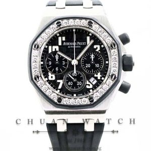 Audemars Piguet Ladies Royal Oak Offshore 37mm 26048SK Black - Discontinued