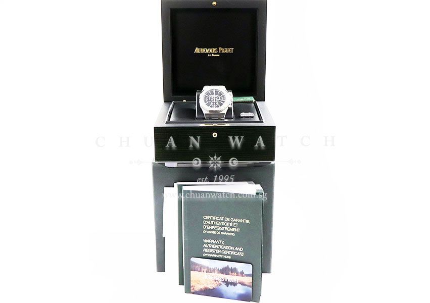 Audemars Piguet Royal Oak Chronograph 41mm 26320ST Black - Discontinued - Image 3