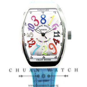 Franck Muller Vanguard Lady Crazy Hours Color Dreams Steel V 32 CH COL DRM AC BL