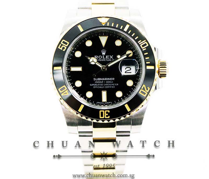 Rolex Submariner Date Two-Tone 116613LN - Discontinued