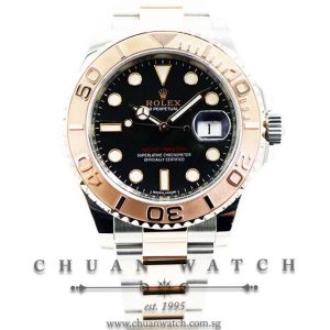 Rolex Gents Yacht-Master Two-Tone 40mm 116621 Black - Discontinued