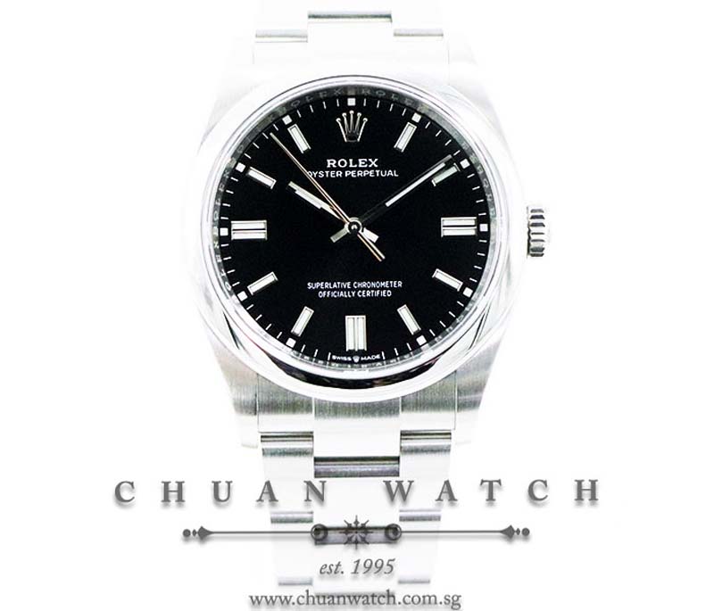 Rolex Oyster Perpetual 36 126000 Black Index