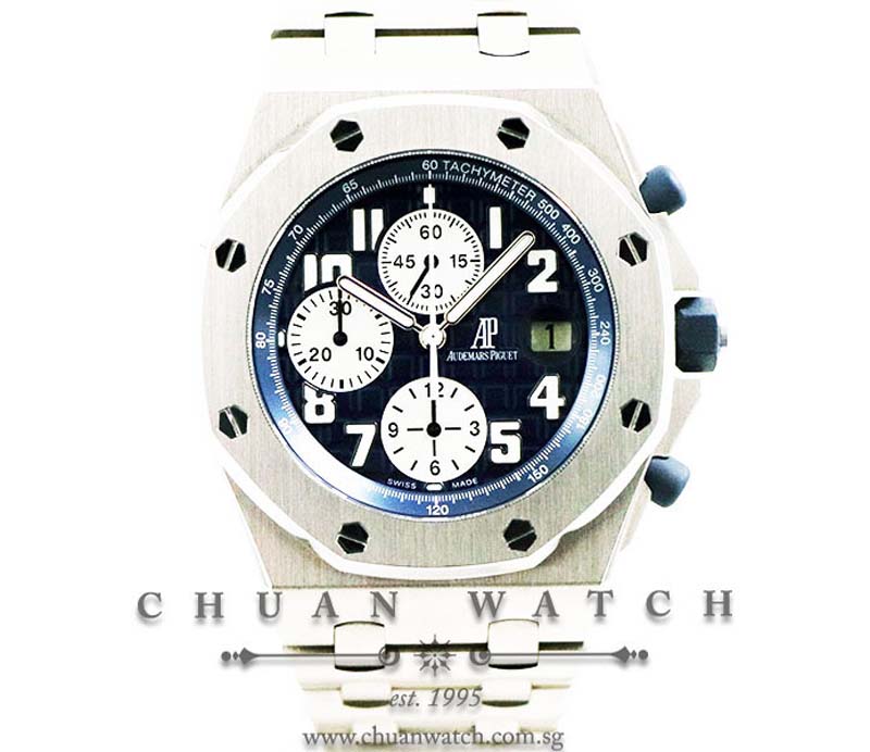 Audemars Piguet Royal Oak Offshore Titanium 42mm 25721TI Blue - Discontinued