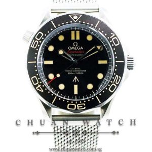 Omega Seamaster Diver 300M Co-Axial Master Chronometer 007 No Time To Die Edition 42mm 210.90.42.20.01.001