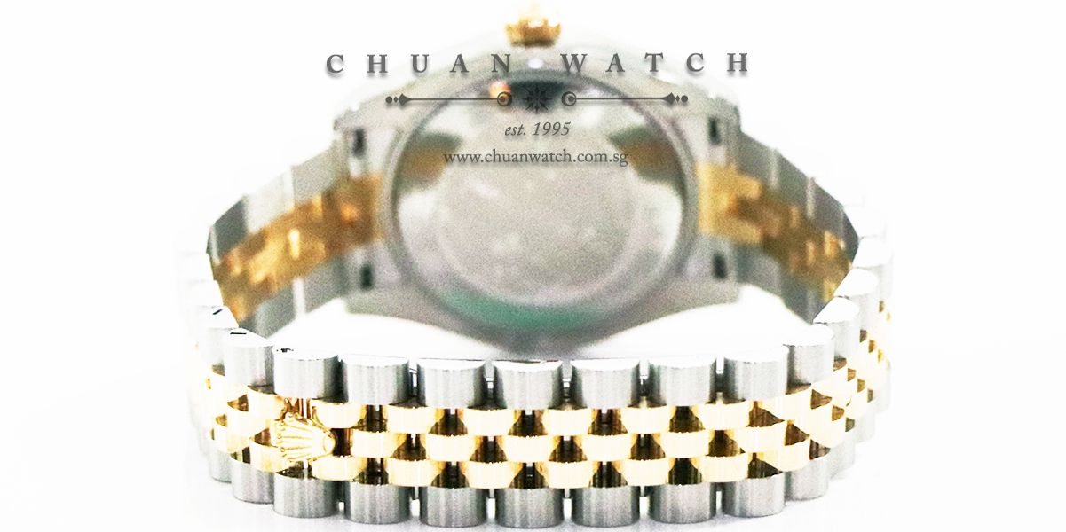 Rolex Boys DateJust Two-Tone 31mm 178273 Champagne Roman - Discontinued - Image 2