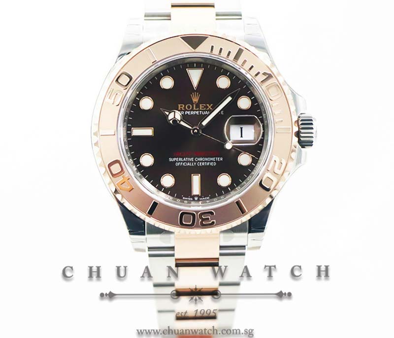 Rolex Yacht-Master Two-Tone 40 126621 Chocolate