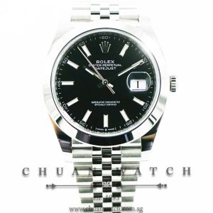 Rolex DateJust 41 126300 Black Index