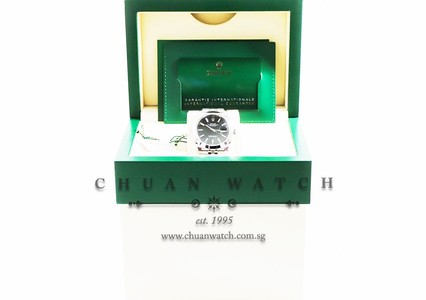 Rolex DateJust 41 126300 Black Index - Image 3