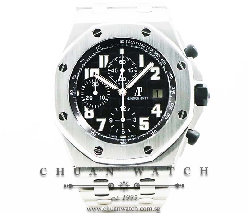 Audemars Piguet Royal Oak Offshore Black Themes Steel 42mm 26170ST - Discontinued
