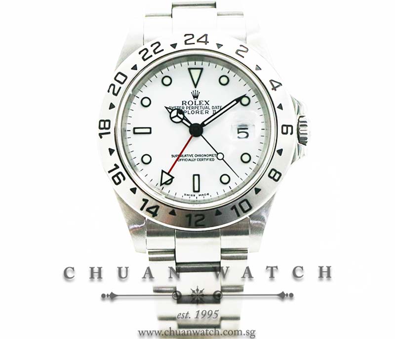 Rolex Explorer II 40mm 16570 Polar White - Discontinued
